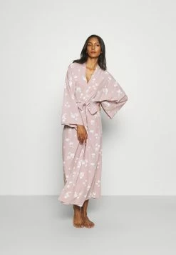 Anna Field LISHA LONG PRINTED ROBE - Albornoz - Multi-coloured, Mujer