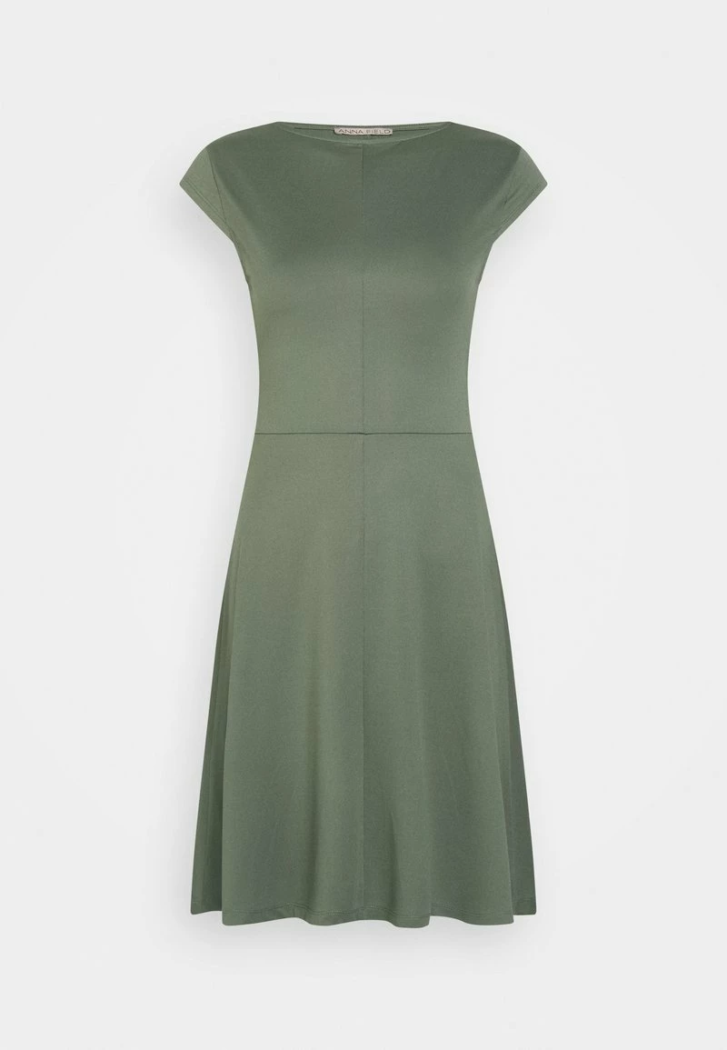 Anna Field Vestido Ligero - Dark Green, Mujer 7 Anna Field Vestido Ligero - Dark Green, Mujer - Imagen 5
