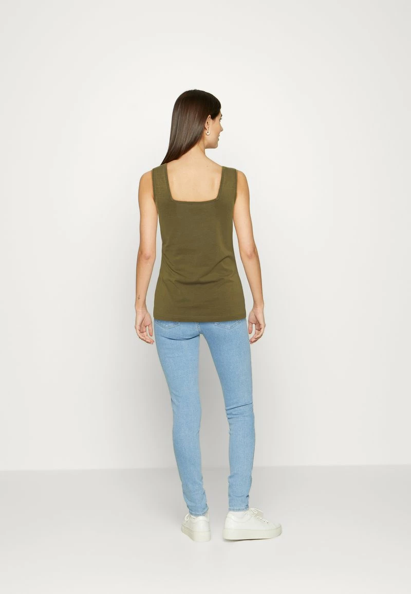 Anna Field Top - Khaki, Mujer 5 Anna Field Top - Khaki, Mujer - Imagen 3