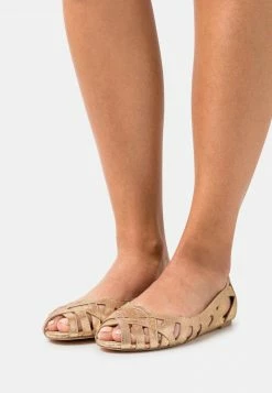 Anna Field Bailarinas Peeptoe - Gold, Mujer -ANNA FIELD Ventas 86d5b642946c46a390f54ca2a47c457e