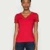 Anna Field Camiseta Básica - Red, Mujer -ANNA FIELD Ventas 884a89eff3d442639dc88d81305a662d