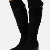 Anna Field Botas Mosqueteras - Black, Mujer -ANNA FIELD Ventas 88bf2d086d0c45c1a33bbec17f2b3400