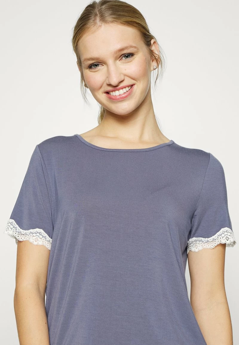 Anna Field LACE TRIM SHORT SET - Pijama - Blue, Mujer 6 Anna Field LACE TRIM SHORT SET - Pijama - Blue, Mujer - Imagen 4