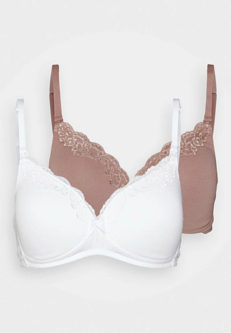 Anna Field POPPY 2PP NURSING BRA - Sujetador Sin Aros - Pink/white, Mujer 7 Anna Field POPPY 2PP NURSING BRA - Sujetador Sin Aros - Pink/white, Mujer - Imagen 5