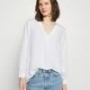 Anna Field Camiseta De Manga Larga - Off White, Mujer