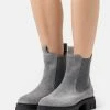 Anna Field LEATHER - Botines Con Plataforma - Grey, Mujer -ANNA FIELD Ventas 8baef7f788c648ca9ef5d720e9a610d4
