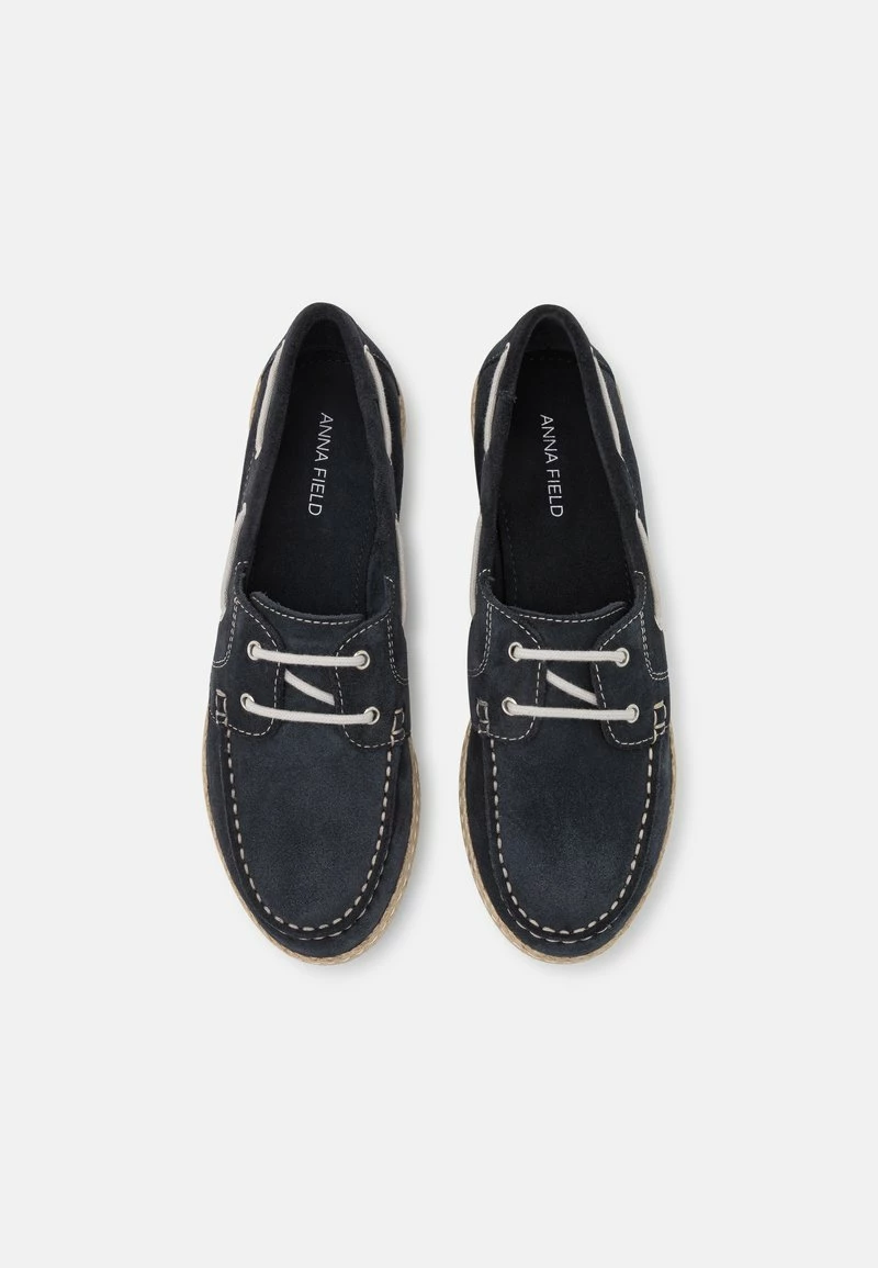 Anna Field LEATHER - Zapatos Con Cordones - Dark Blue, Mujer 8 Anna Field LEATHER - Zapatos Con Cordones - Dark Blue, Mujer - Imagen 6