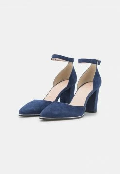 Anna Field LEATHER - Tacones - Dark Blue, Mujer -ANNA FIELD Ventas 8e2b0f9b5a2e48978c57e4078a935bab