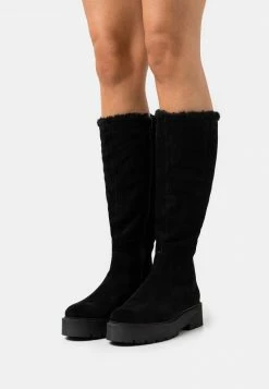 Anna Field LEATHER - Botas Para La Nieve - Black, Mujer