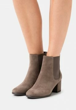 Anna Field LEATHER - Botines - Taupe, Mujer