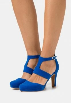 Anna Field Zapatos Altos - Royal Blue, Mujer