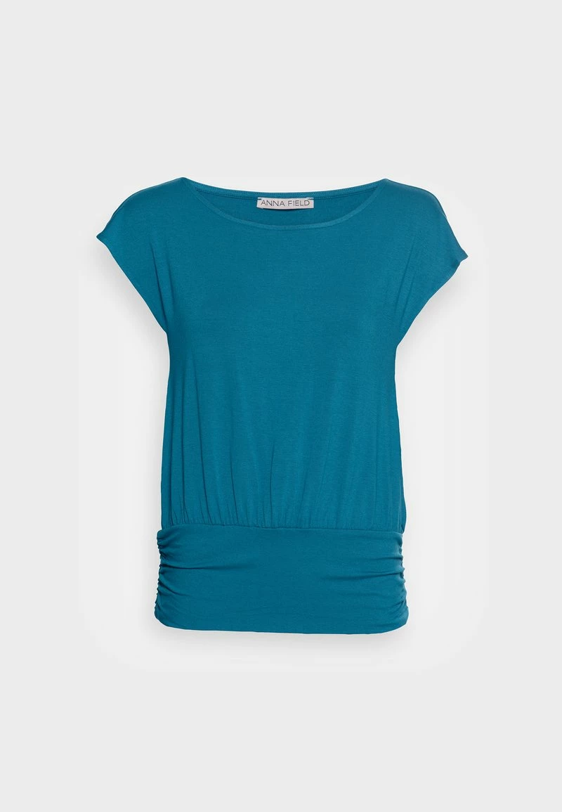 Anna Field Camiseta Básica - Blue, Mujer 6 Anna Field Camiseta Básica - Blue, Mujer - Imagen 4