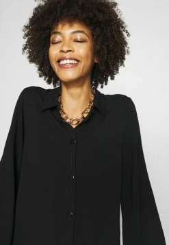 Anna Field Oversized - Vestido Camisero - Black, Mujer -ANNA FIELD Ventas 9051048154f8435692bac71bb0aee414