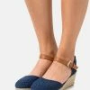 Anna Field Sandalias De Cuña - Dark Blue, Mujer -ANNA FIELD Ventas 90eb8d1aed024d8d90e102a2082cdbee