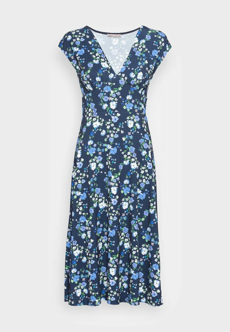 Anna Field Vestido Ligero - Dark Blue/multi Coloured, Mujer 6 Anna Field Vestido Ligero - Dark Blue/multi Coloured, Mujer - Imagen 4