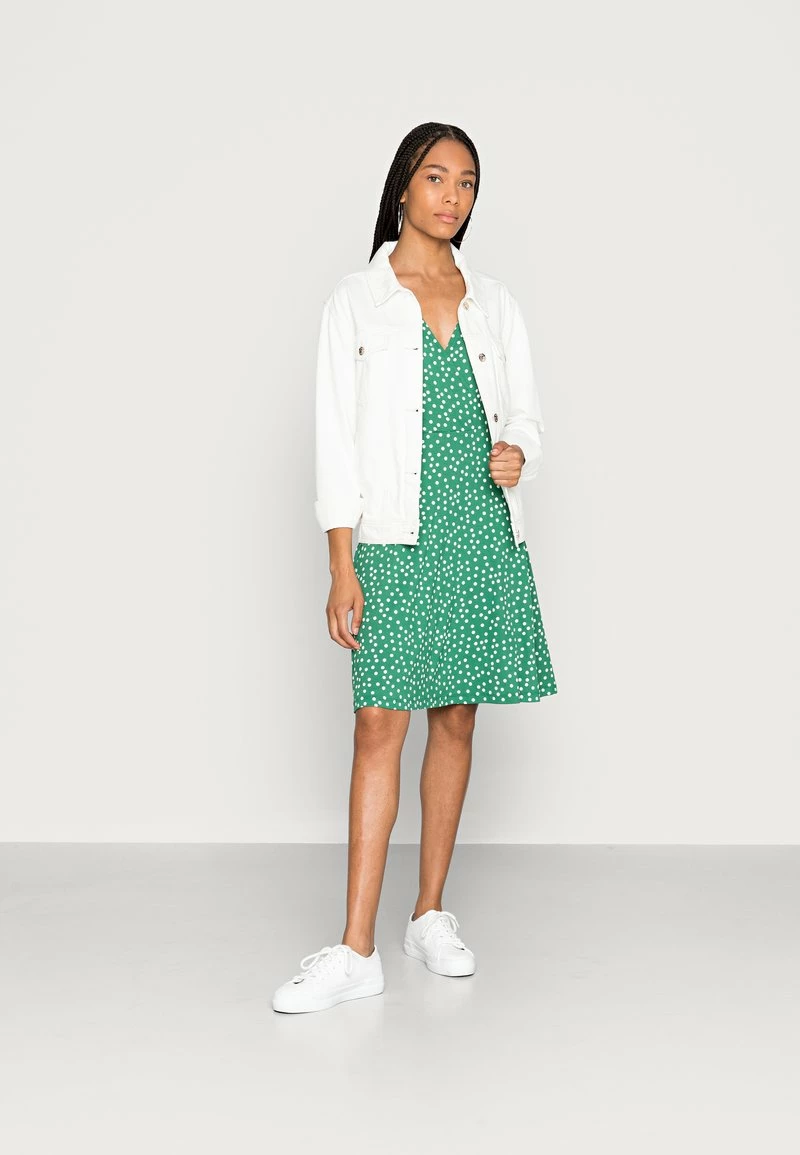 Anna Field Vestido Ligero - Green/white, Mujer 4 Anna Field Vestido Ligero - Green/white, Mujer - Imagen 2