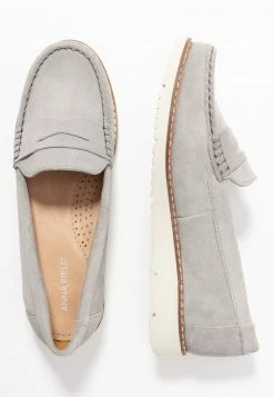 Anna Field COMFORT LEATHER - Mocasines - Grey, Mujer -ANNA FIELD Ventas 91c037ae0fd845eb95c65013e2cb4387