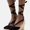 Anna Field LEATHER - Sandalias Con Plataforma - Black, Mujer