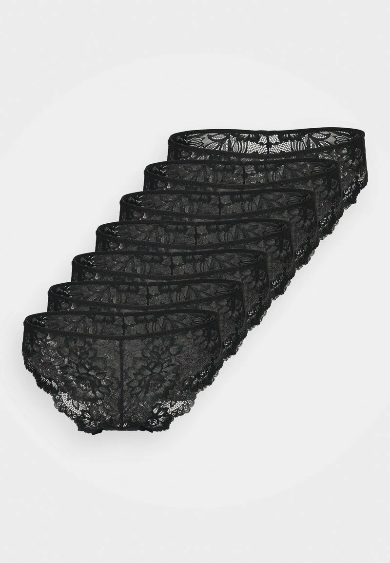 Anna Field 7 PACK LACE BRIEF - NEW VARIATION OF GREER - MICRO PANEL - Braguitas - Black, Mujer 3 Anna Field 7 PACK LACE BRIEF - NEW VARIATION OF GREER - MICRO PANEL - Braguitas - Black, Mujer