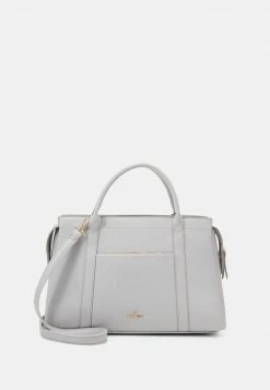 Anna Field Bolso De Mano - Light Grey, Mujer