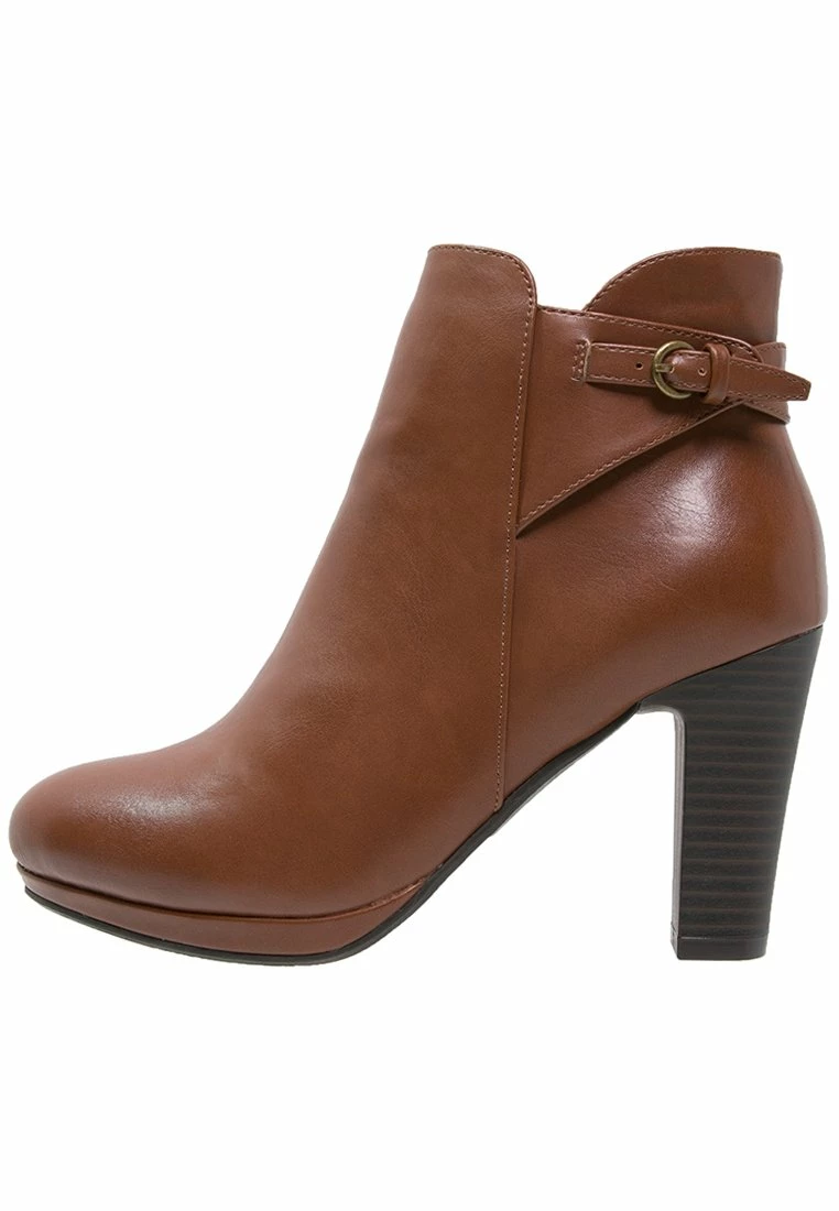 Anna Field Botines De Tacón - Cognac, Mujer 3 Anna Field Botines De Tacón - Cognac, Mujer