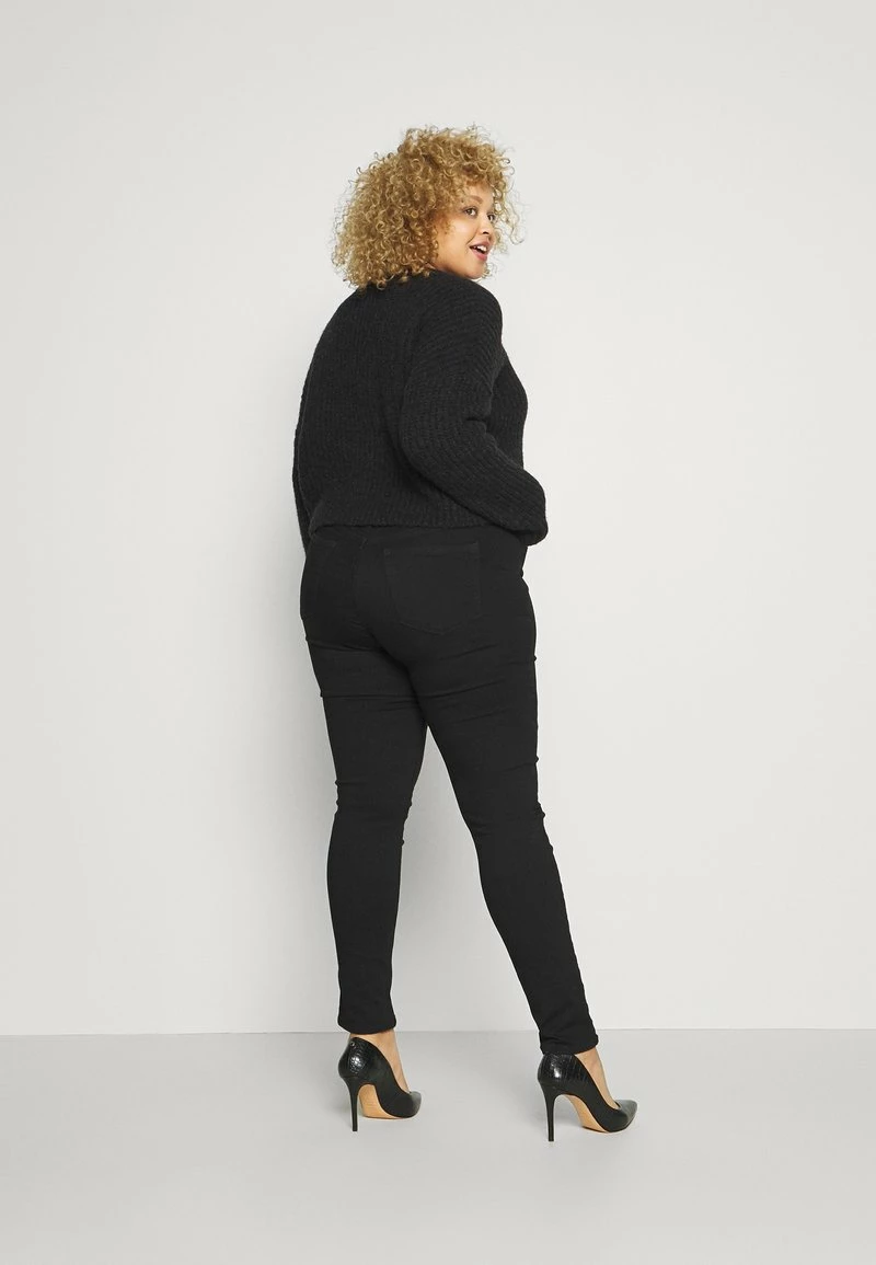 Anna Field Vaqueros Slim Fit - Black Denim, Mujer 5 Anna Field Vaqueros Slim Fit - Black Denim, Mujer - Imagen 3