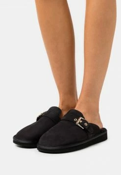 Anna Field LEATHER - Pantuflas - Black, Mujer