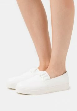 Anna Field Mocasines - White, Mujer