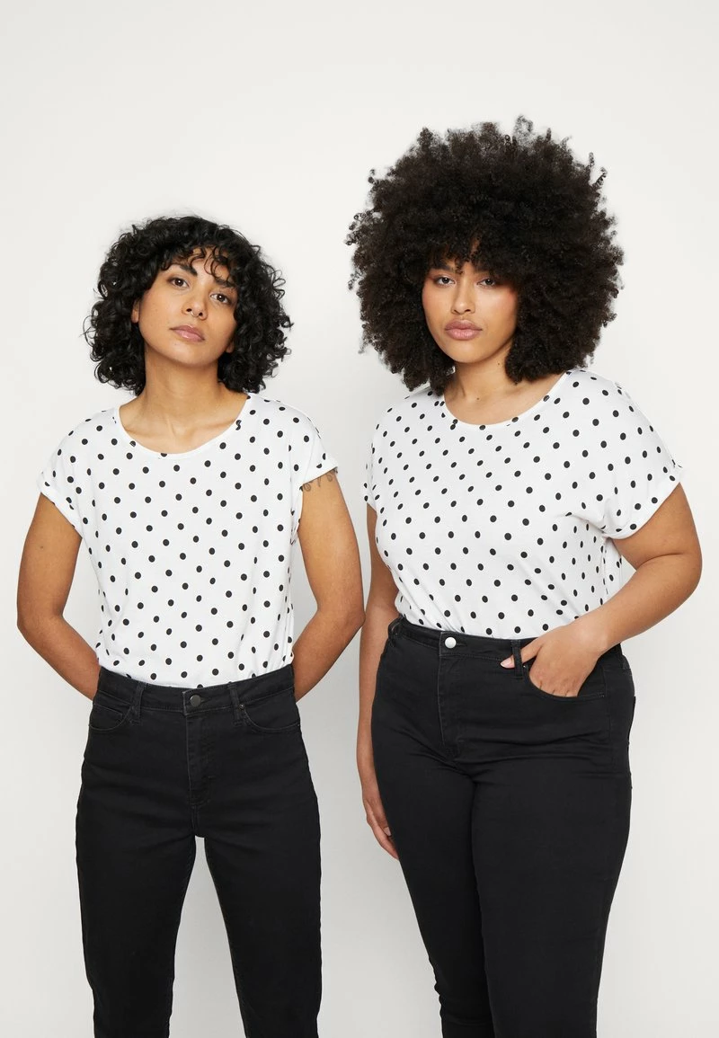 Anna Field 3 PACK - Camiseta Estampada - Light Blue/white/black, Mujer 8 Anna Field 3 PACK - Camiseta Estampada - Light Blue/white/black, Mujer - Imagen 6