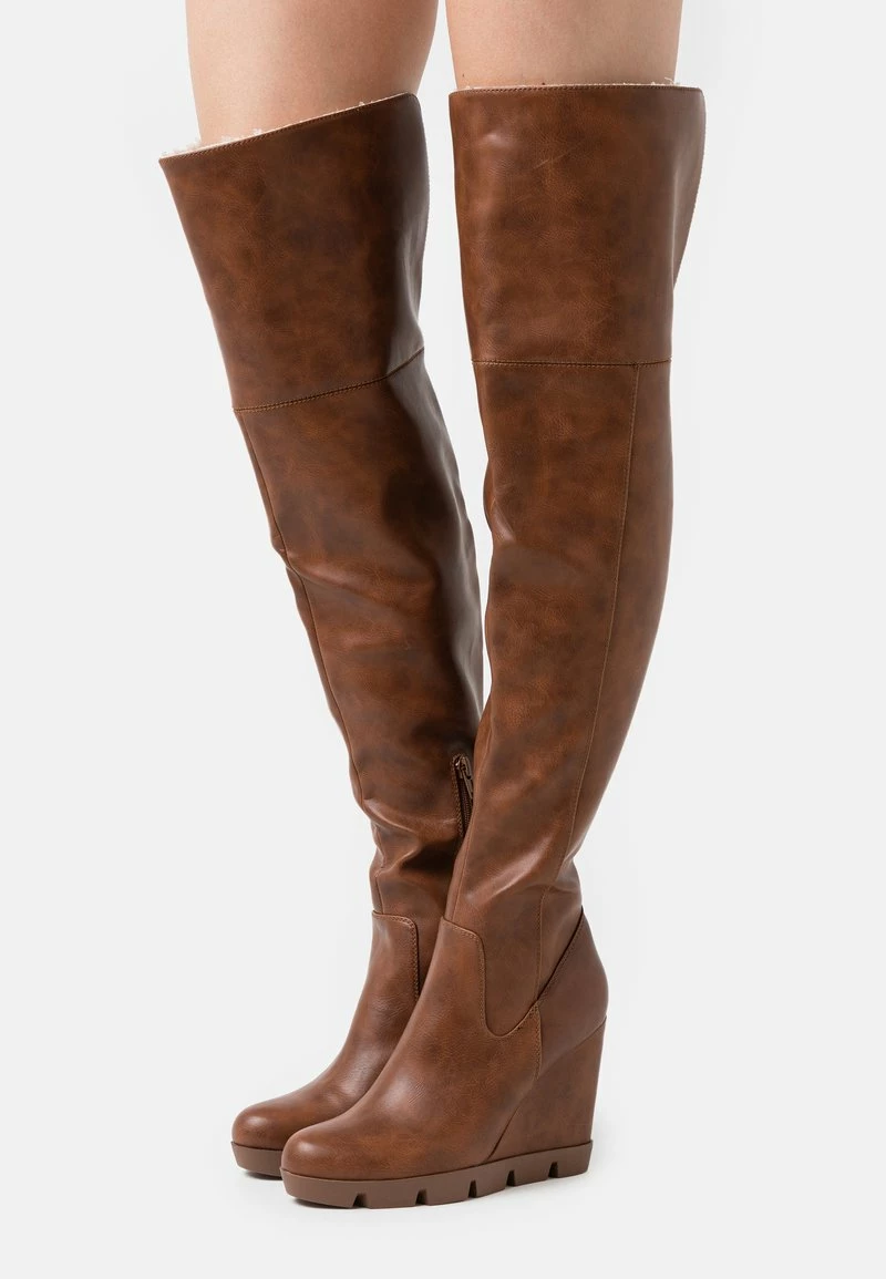 Anna Field Botas De Tacón - Cognac, Mujer 3 Anna Field Botas De Tacón - Cognac, Mujer