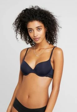 Anna Field NADINE 2PP TSHIRT BRA PLAIN MICRO W LACE WING - Sujetador Básico - Black /dark Blue, Mujer -ANNA FIELD Ventas 95b12c59186843c9919acd55af2627b8