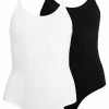 Anna Field 2PP STRING BODIES THONG SHAPE - Body - White/black, Mujer -ANNA FIELD Ventas 972b0b5fbc6842b08c6ba559a2bebb80