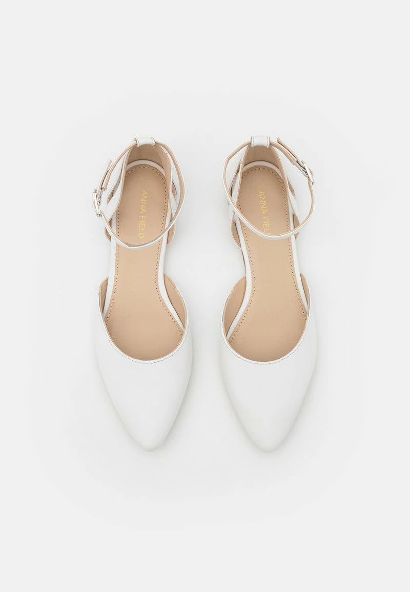 Anna Field LEATHER - Bailarinas Con Hebilla - White, Mujer 8 Anna Field LEATHER - Bailarinas Con Hebilla - White, Mujer - Imagen 6