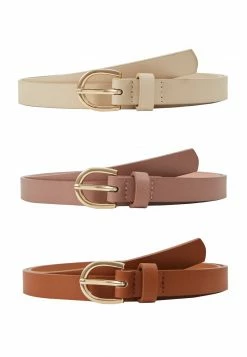 Anna Field 3 PACK - Cinturón - Cognac/rose/beige, Mujer -ANNA FIELD Ventas 9bd480de652f4d9f8e17bb8d48c97892