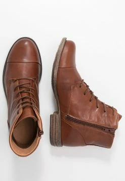 Anna Field LEATHER BOOTIES - Botines Bajos - Cognac, Mujer -ANNA FIELD Ventas 9be67477e99e4baf90dc8c1a4418df66