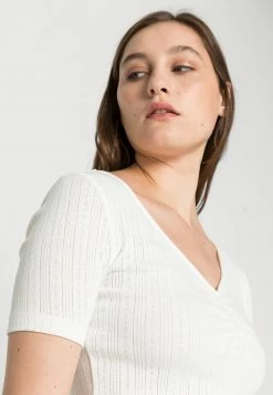 Anna Field Camiseta Básica - White, Mujer -ANNA FIELD Ventas 9db603bfb1e549f4b96b23956d3e620a