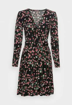 Anna Field LONG SLEEVES FLARED DRESS - Vestido Ligero - Multi-coloured, Mujer -ANNA FIELD Ventas 9f463ec9d3d245a7b4869e2e8f2a2cc0