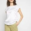 Anna Field Camiseta Básica - Off-white, Mujer -ANNA FIELD Ventas 9f7e96a91d18456c842a442c8822f371