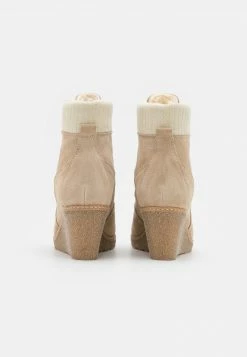 Anna Field LEATHER WINTER BOOT - Botines De Cuña - Camel, Mujer -ANNA FIELD Ventas a0a3b8b28f604fce982c773befa0120a