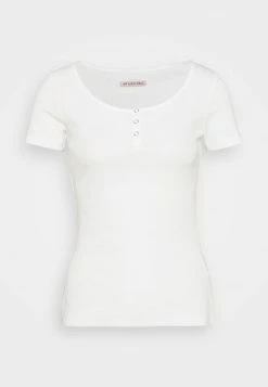 Anna Field Camiseta Básica - White, Mujer