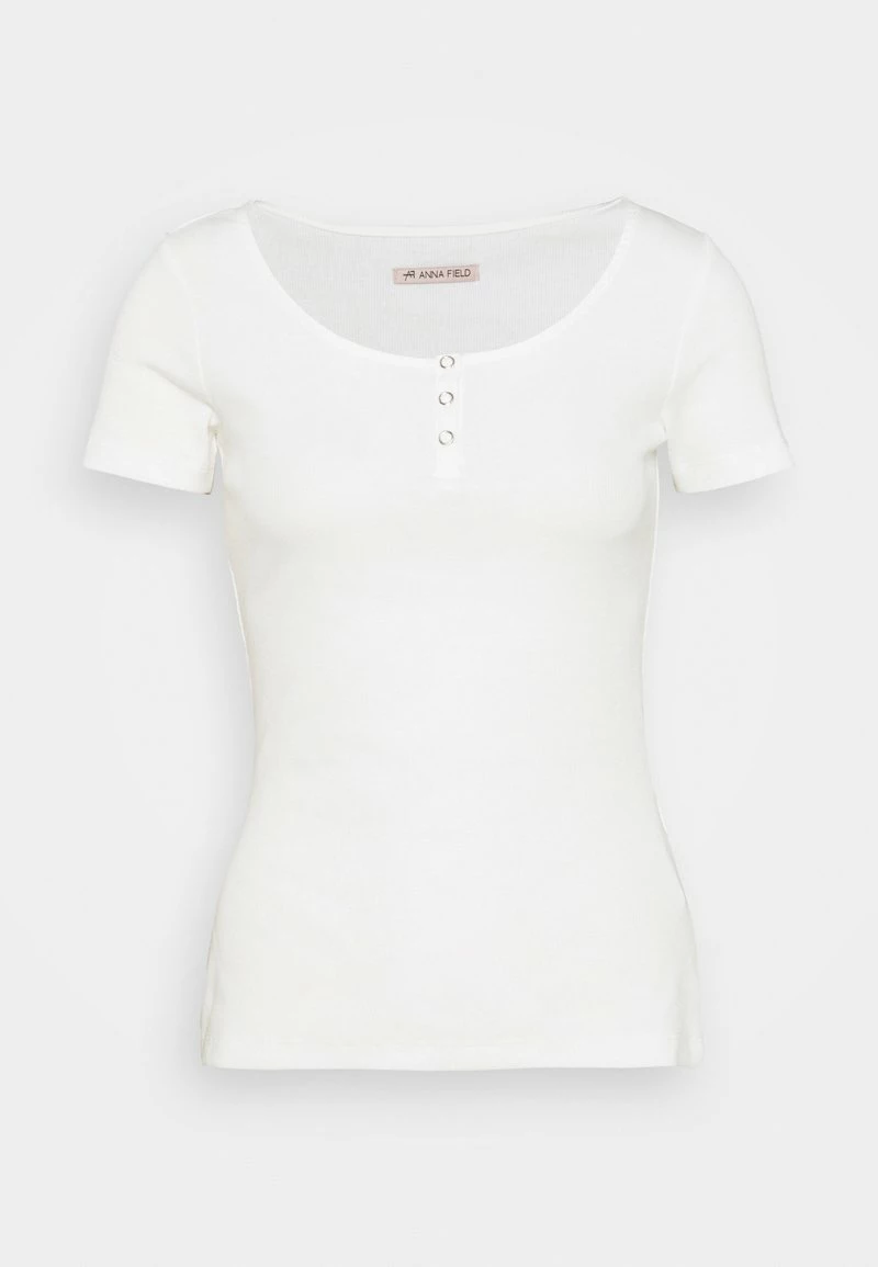 Anna Field Camiseta Básica - White, Mujer 3 Anna Field Camiseta Básica - White, Mujer