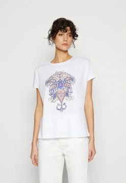 Anna Field Camiseta Estampada - White, Mujer