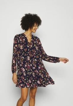 Anna Field Vestido Informal - Dark Blue/pink, Mujer