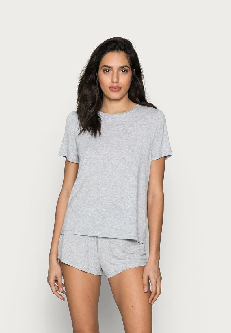 Anna Field Basic Short Set - Pijama - Light Grey, Mujer 3 Anna Field Basic Short Set - Pijama - Light Grey, Mujer