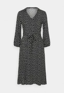 Anna Field Vestido Informal - Black/white, Mujer