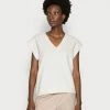 Anna Field V NECK VEST - Jersey De Punto - Beige, Mujer -ANNA FIELD Ventas a46e7237f545405fa370eee4c3fc94b6