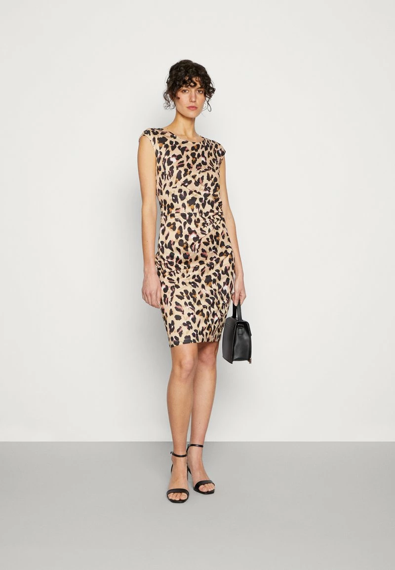 Anna Field Vestido Ligero - Black/beige/multi-coloured, Mujer 4 Anna Field Vestido Ligero - Black/beige/multi-coloured, Mujer - Imagen 2