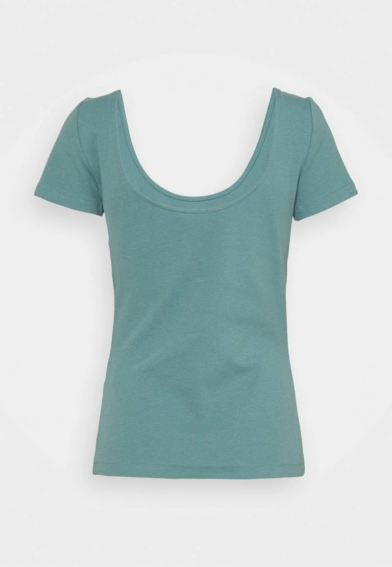 Anna Field Camiseta Básica - Light Blue, Mujer 4 Anna Field Camiseta Básica - Light Blue, Mujer - Imagen 2