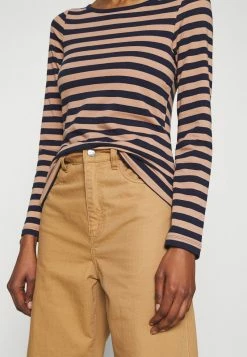 Anna Field Camiseta De Manga Larga - Camel/dark Blue, Mujer 11 Anna Field Camiseta De Manga Larga - Camel/dark Blue, Mujer -ANNA FIELD Ventas aba7e4cb7ba84c1496b3e9f818c7a910