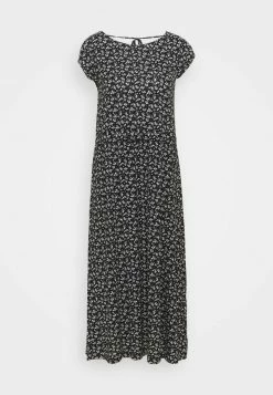 Anna Field Vestido Largo - Black/white, Mujer
